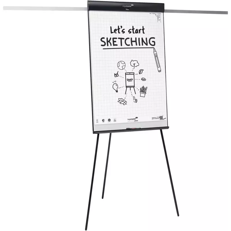 Legamaster SKETCH PRO flipchart statīvs Tērauds 680mm platums 1050mm augstums