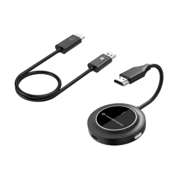 Bezvadu HDMI pagarinātāja komplekts CONCEPTRONIC ATHERIC02B — dongle, HDMI/USB, 1080p (1920×1080), USB barošana