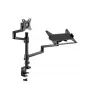 ICY BOX IB-MS622-T 81,3 cm (32 collu) Galda Statīvs Melns