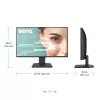 Datora monitors BenQ GW2490C 23.8 collas (60.5 cm) Full HD 1920×1080 5 ms 178° VESA Melns ar skaļruņiem