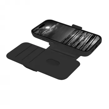 dbramante1928 Lynge MS ICON mobilā telefona maciņš Folio Melns