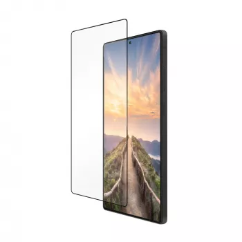 Caurspīdīgs ekrāna aizsargs d bramante eco-shield Samsung Galaxy S25+ – rPET, 6.7 collas, melns/caurspīdīgs, 1 gab.