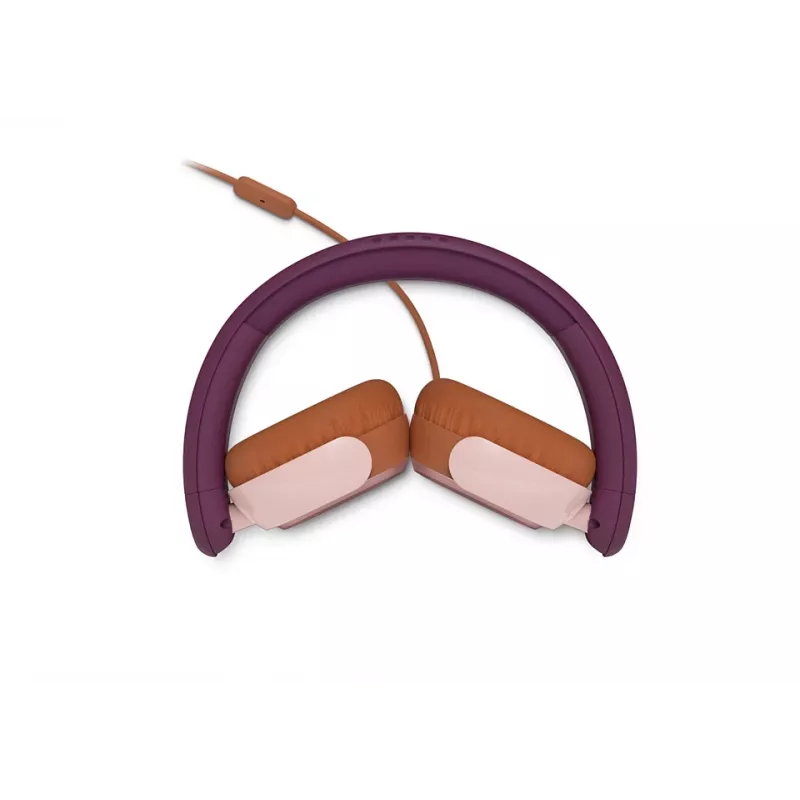 Philips 2000 sērijas TAK2000MP/00 bērnu austiņas, vadu, USB-C, oranža/violeta/rozā