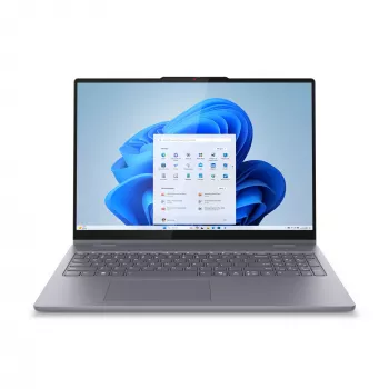 Lenovo IdeaPad 5 2-in-1 16IAL10 Intel Core Ultra 5 225U Hibrīds (2-in-1) 40,6 cm (16 collu) Skārienjutīgs WUXGA 16 GB LPDDR5x-SDRAM 1 TB SSD Wi-Fi 7 (802.11be) Windows 11 Home Pelēks