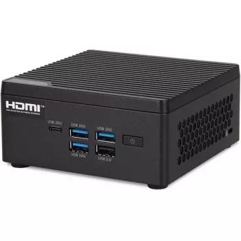 TERRA Micro 6100V1 Intel Core Ultra 5 125H 16 GB DDR5-SDRAM 500 GB SSD Windows 11 Pro Micro PC Melns
