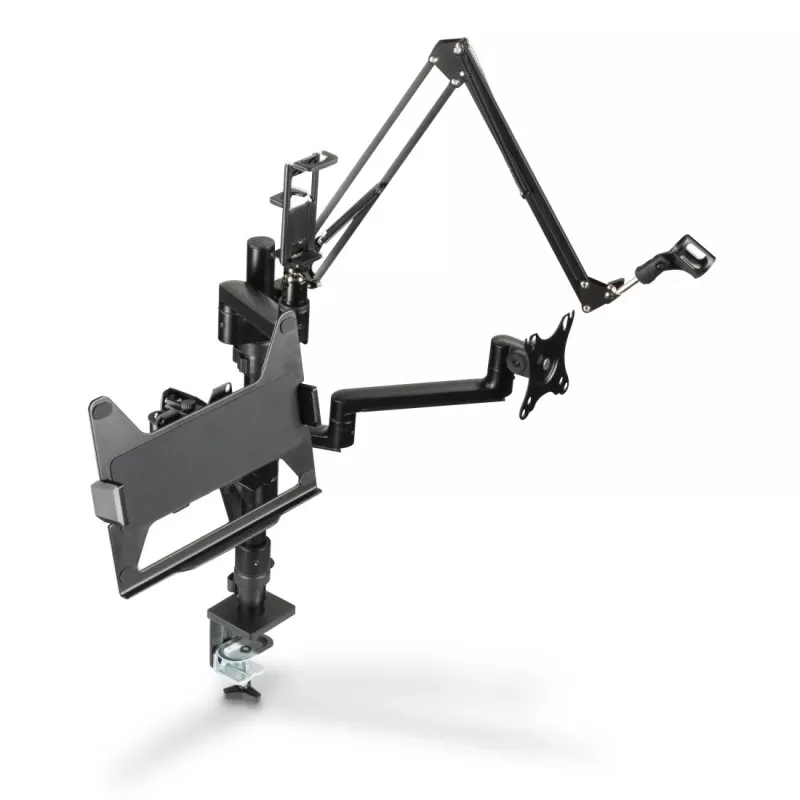Hama 00004663 monitora stiprinājums / statīvs 81.3 cm (32 collas) Galda melns