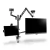 Hama 00004663 monitora stiprinājums / statīvs 81.3 cm (32 collas) Galda melns