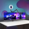 Hama 00004663 monitora stiprinājums / statīvs 81.3 cm (32 collas) Galda melns
