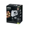 Braun HM 5000 WH Rokas mikseris 700 W Pelēks, Balts