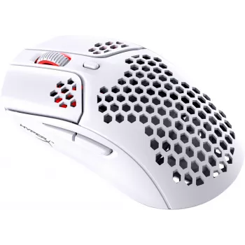 HyperX Pulsefire Haste - Bezvadu spēļu pele (Balta)