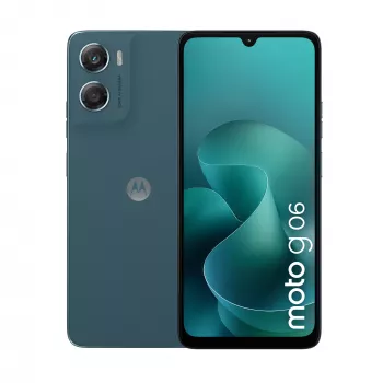 Viedtālrunis Motorola moto g06 6.88 collu LCD 120Hz 4GB/128GB Zils, MediaTek Helio G81, 50MP, 5200mAh, Dual SIM, IP64