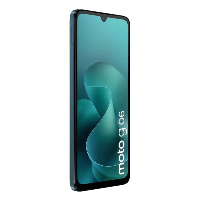Viedtālrunis Motorola moto g06 6.88 collu LCD 120Hz 4GB/128GB Zils, MediaTek Helio G81, 50MP, 5200mAh, Dual SIM, IP64