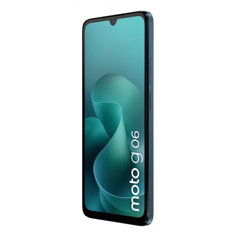 Viedtālrunis Motorola moto g06 6.88 collu LCD 120Hz 4GB/128GB Zils, MediaTek Helio G81, 50MP, 5200mAh, Dual SIM, IP64