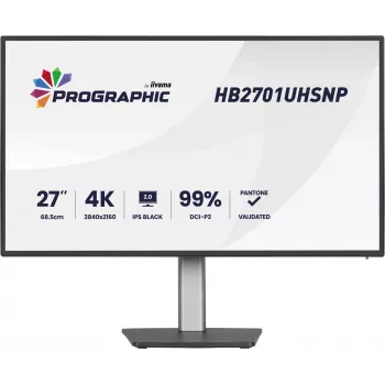 iiyama PROGRAPHIC HB2701UHSNP-B1 27 collu 4K UHD monitors IPS Black 2.0
