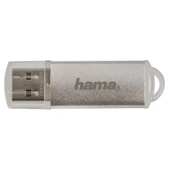 Hama Laeta FlashPen USB 2.0 128GB zibatmiņa, USB Type-A, sudraba