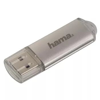 Hama Laeta FlashPen USB 2.0 128GB zibatmiņa, USB Type-A, sudraba
