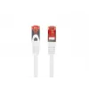LANBERG Cat6 S/FTP (S-STP) tīkla kabelis, RJ-45–RJ-45, 2 m, balts