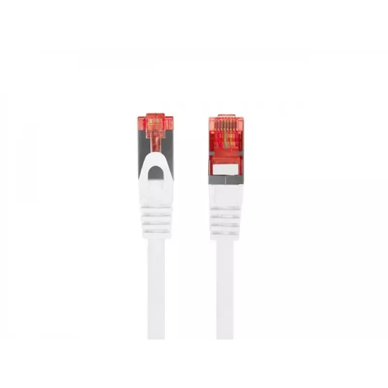 LANBERG Cat6 S/FTP (S-STP) tīkla kabelis, RJ-45–RJ-45, 2 m, balts