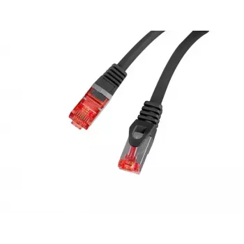 Tīkla kabelis Lanberg PCF6-10CU-0500-BK RJ-45 Cat6 5 m Melns