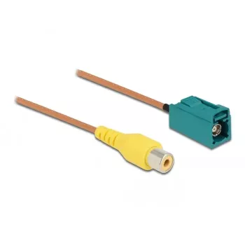 Kabelis FAKRA Z ligzda uz RCA ligzdu RG-179 32 cm DeLOCK