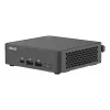 Mini-PC barebone ASUS NUC 15 Pro Slim Kit RNUC15CRKI300000 — Core 3 100U līdz 4.7 GHz, bez RAM, Intel Graphics, Wi‑Fi 6/7, Bluetooth 5.4, 1Gb + 2.5Gb Ethernet, melns