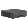 Mini-PC barebone ASUS NUC 15 Pro Slim Kit RNUC15CRKI300000 — Core 3 100U līdz 4.7 GHz, bez RAM, Intel Graphics, Wi‑Fi 6/7, Bluetooth 5.4, 1Gb + 2.5Gb Ethernet, melns