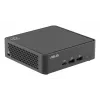Mini-PC barebone ASUS NUC 15 Pro Slim Kit RNUC15CRKI300000 — Core 3 100U līdz 4.7 GHz, bez RAM, Intel Graphics, Wi‑Fi 6/7, Bluetooth 5.4, 1Gb + 2.5Gb Ethernet, melns