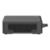Mini-PC barebone ASUS NUC 15 Pro Slim Kit RNUC15CRKI300000 — Core 3 100U līdz 4.7 GHz, bez RAM, Intel Graphics, Wi‑Fi 6/7, Bluetooth 5.4, 1Gb + 2.5Gb Ethernet, melns
