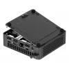 Mini-PC barebone ASUS NUC 15 Pro Slim Kit RNUC15CRKI300000 — Core 3 100U līdz 4.7 GHz, bez RAM, Intel Graphics, Wi‑Fi 6/7, Bluetooth 5.4, 1Gb + 2.5Gb Ethernet, melns