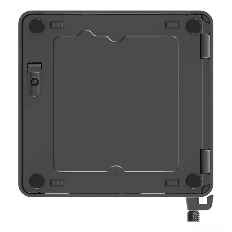 Mini-PC barebone ASUS NUC 15 Pro Slim Kit RNUC15CRKI300000 — Core 3 100U līdz 4.7 GHz, bez RAM, Intel Graphics, Wi‑Fi 6/7, Bluetooth 5.4, 1Gb + 2.5Gb Ethernet, melns