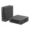 Mini-PC barebone ASUS NUC 15 Pro Slim Kit RNUC15CRKI300000 — Core 3 100U līdz 4.7 GHz, bez RAM, Intel Graphics, Wi‑Fi 6/7, Bluetooth 5.4, 1Gb + 2.5Gb Ethernet, melns