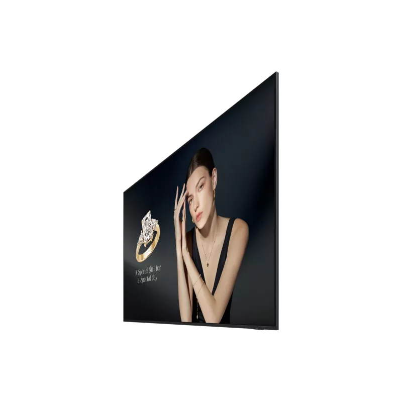 Samsung QH115F-X Digitālās izkārtnes plakanais panelis 2.92 m (115 collas) LCD Wi-Fi 1000 cd/m² 4K Ultra HD Melns Tizen 24/7