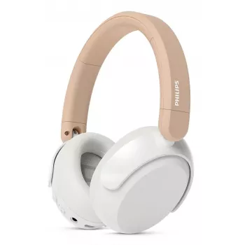 Philips 5000 sērijas TAK5500AL/00 austiņas/headsets Vadu un bezvadu Bluetooth galvas saite Zvani/Mūzika Dzintara, Baltā