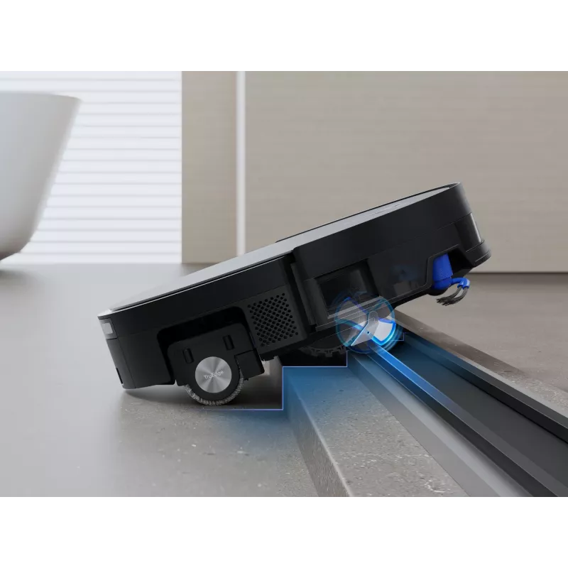 Robotputekļsūcējs Ecovacs Deebot X11 Pro Omni — melns, Li-Ion 6400 mAh, 206 min darbības laiks, 0,22 L putekļu tvertne, bāzes stacija 2,5 L