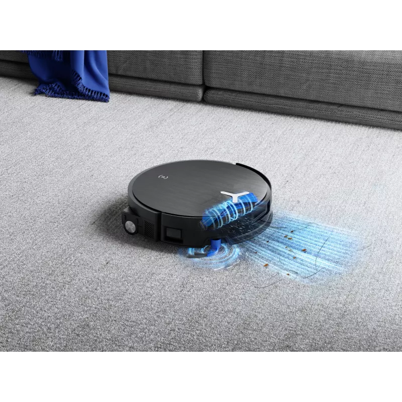 Robotputekļsūcējs Ecovacs Deebot X11 Pro Omni — melns, Li-Ion 6400 mAh, 206 min darbības laiks, 0,22 L putekļu tvertne, bāzes stacija 2,5 L