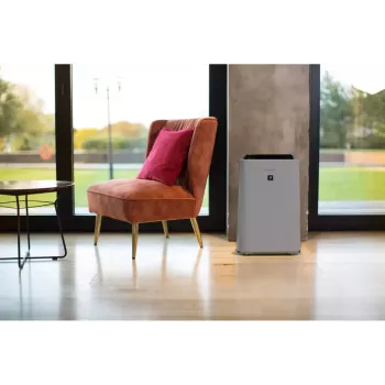 Gaisa attīrītājs Sharp UA-HD50E-L — 38 m², 306 m³/h, 55 dB, 54 W, Pelēks, 7.9 kg