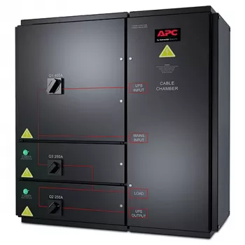 APC Symmetra PX 96/160kW sienas montāžas apvedceļa panelis, 400V