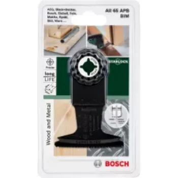 Bosch BIM iegremdēšanas zāģa asmens AII 65 APB Koksne un Metāls