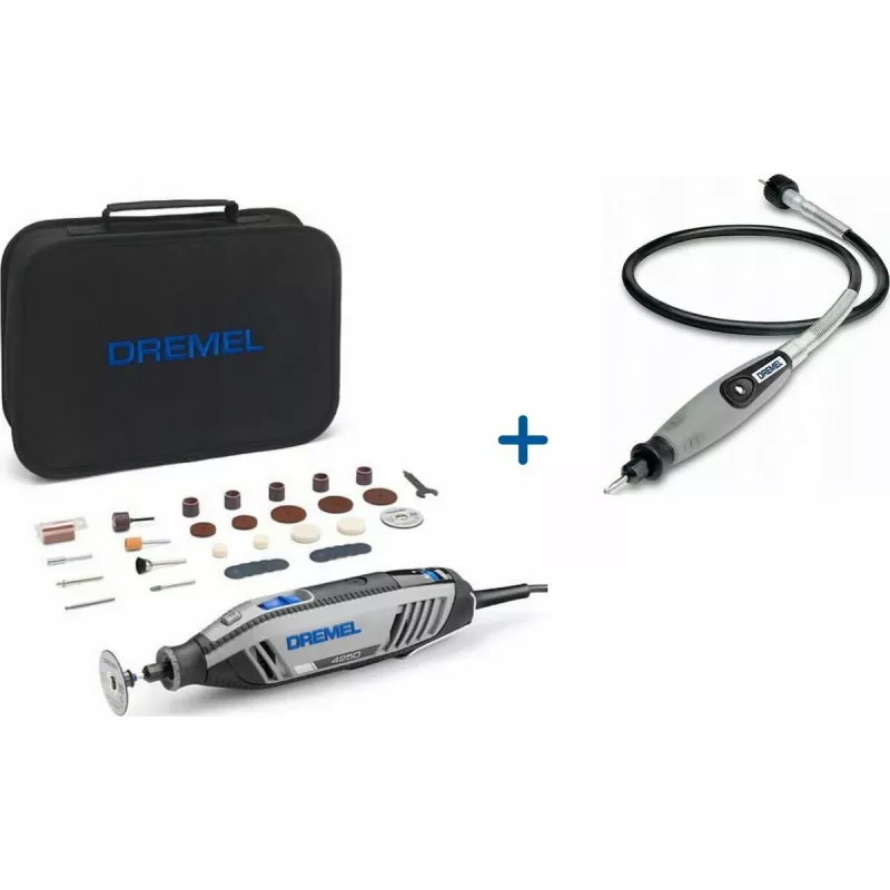 Oscilējošā vārpstas slīpmašīna Dremel 4250 — modelis 1/35, kompakts galda slīpēšanas instruments