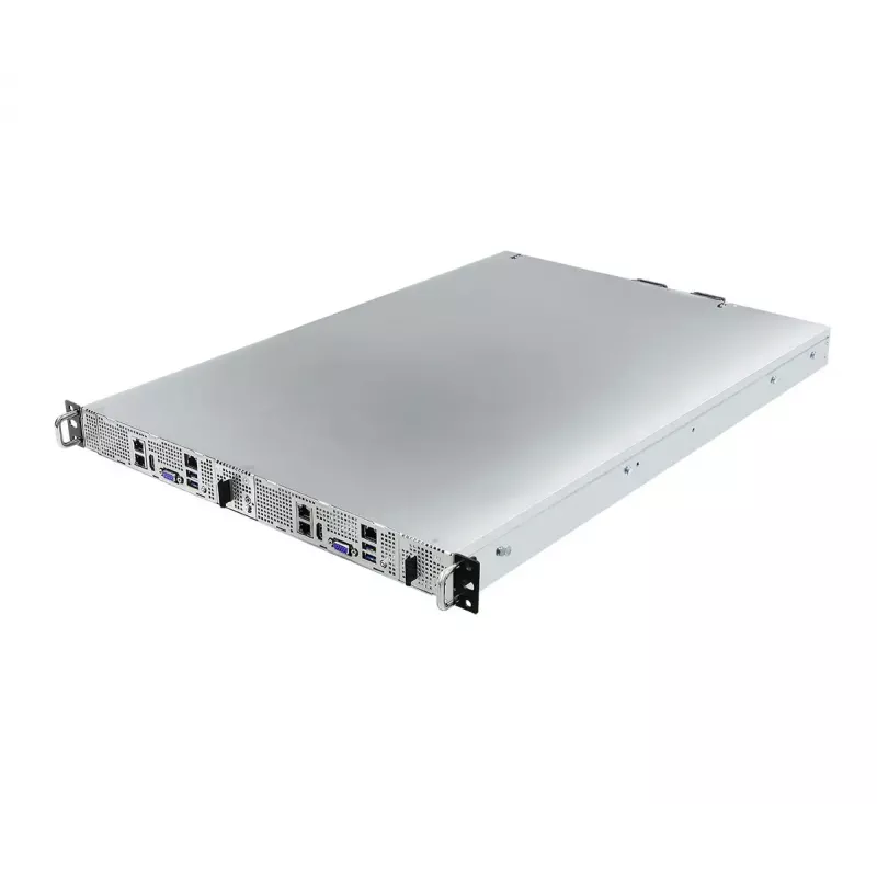 Servera barebone ASRock 1U2N2G-AM5/2T — LGA 1718, DDR5 līdz 48GB, 10Gb Ethernet, Aspeed AST2600, 1600W barošanas bloks