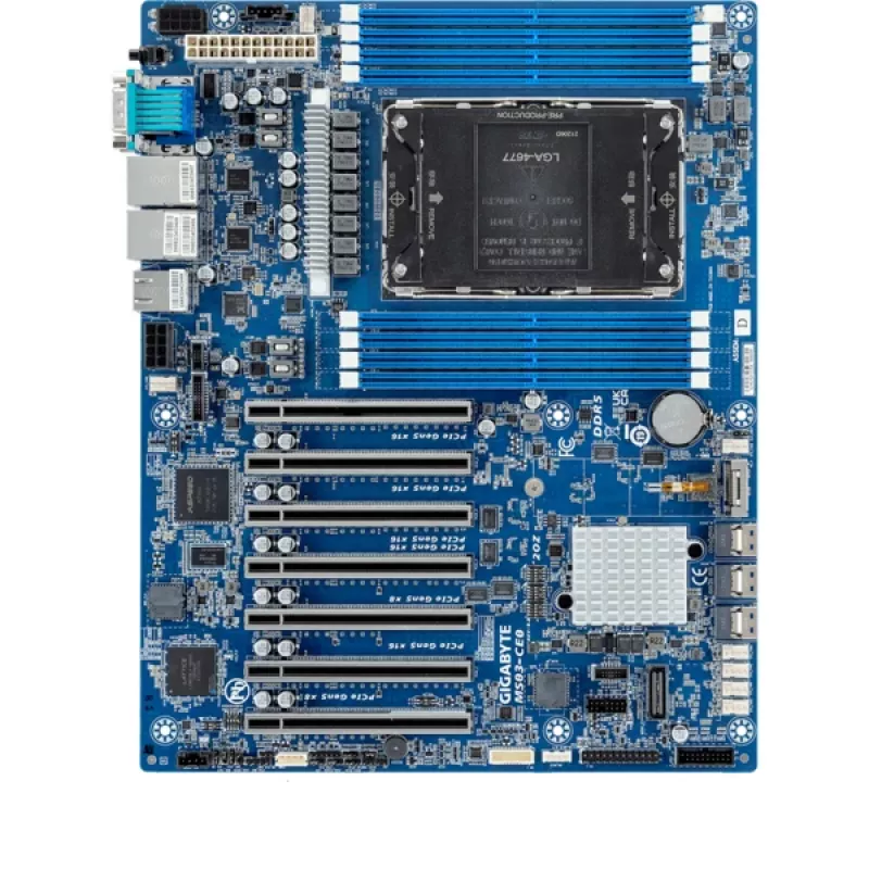 Mātesplate GIGABYTE MS03-CE0 Intel C741 LGA 4677 (Socket E) ATX