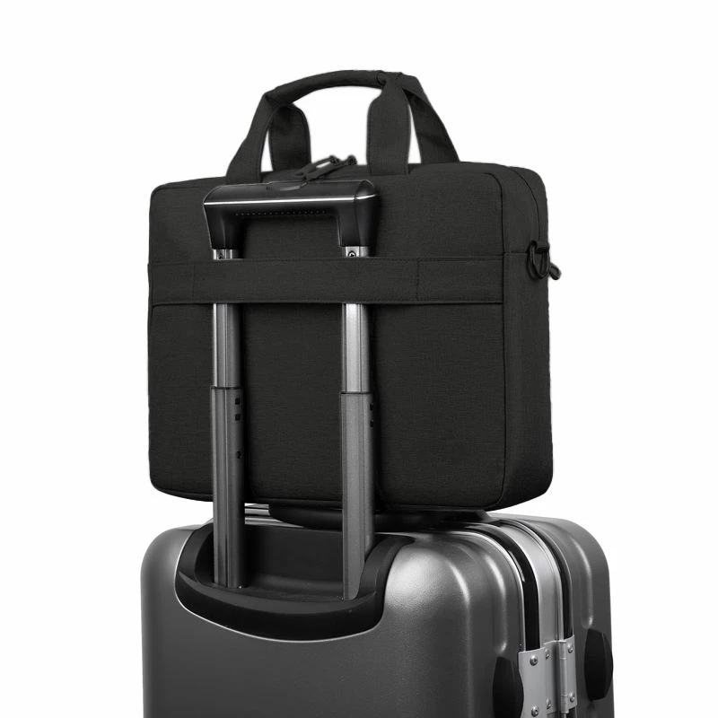 eSTUFF GLB201610 portatīvā datora soma 35.8 cm (14.1 collu) Toploader bag Melna