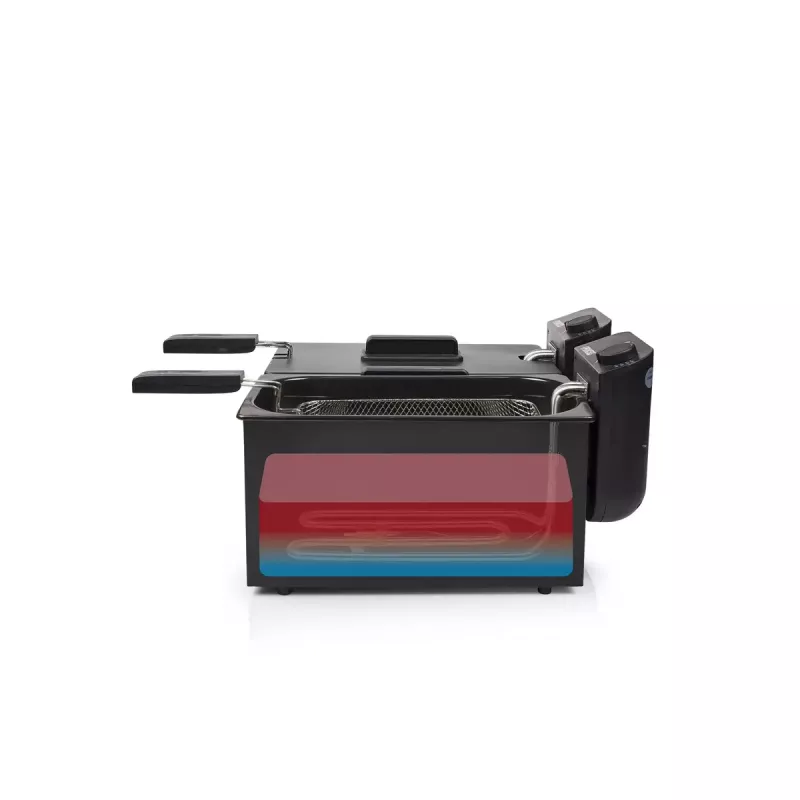 Fritieris Princess 183028 Double Black Fryer 6 L 3600 W