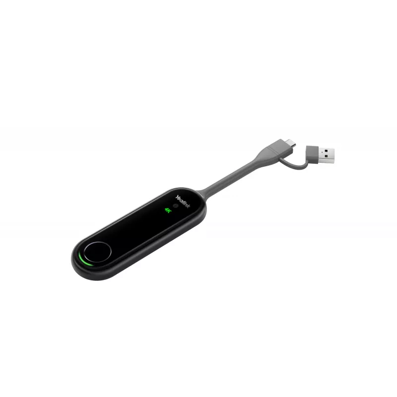 Yealink WPP30 bezvadu prezentācijas dongle, 4K, melns