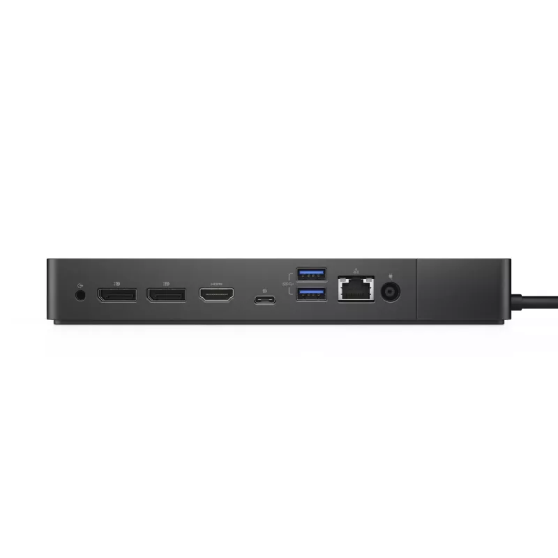 DELL WD19 vadu dokstacija USB 3.2 Gen 1 Type-C melna