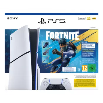 Sony PlayStation 5 Fortnite Flowering Chaos komplekts 1 TB melns, balts