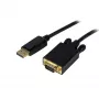 StarTech.com 15ft (4.6m) DisplayPort uz VGA kabelis - aktīvs DisplayPort-VGA adaptera kabelis - 1080p video - DP uz VGA monitora kabelis - DP 1.2 uz VGA pārveidotājs - fiksējošs DP savienotājs