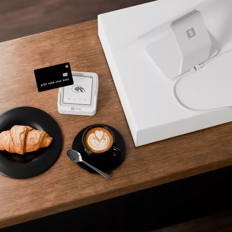 Mobilais printeris SumUp Receipt Printer bezvadu, drukas ātrums 300 mm/sek