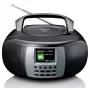 Pārnēsājams DAB+/FM radio Lenco SCD-860 ar Bluetooth, CD atskaņotāju, 2.4 collu TFT displeju, 2×2W, AUX, bateriju/tīkla barošanu