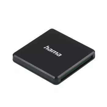 Hama USB 3.0 daudzkaršu lasītājs, SD/microSD/CF, melns